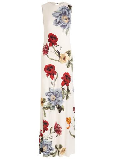 Delova floral-print stretch-jersey maxi dress by ALICE+OLIVIA