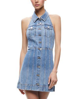 Denim Mini Dress by ALICE+OLIVIA