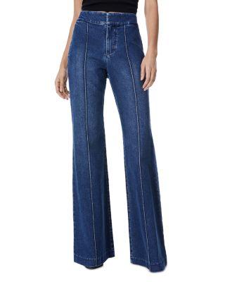 Dylan High Waist Wide Leg Jeans in Lovetrain by ALICE+OLIVIA