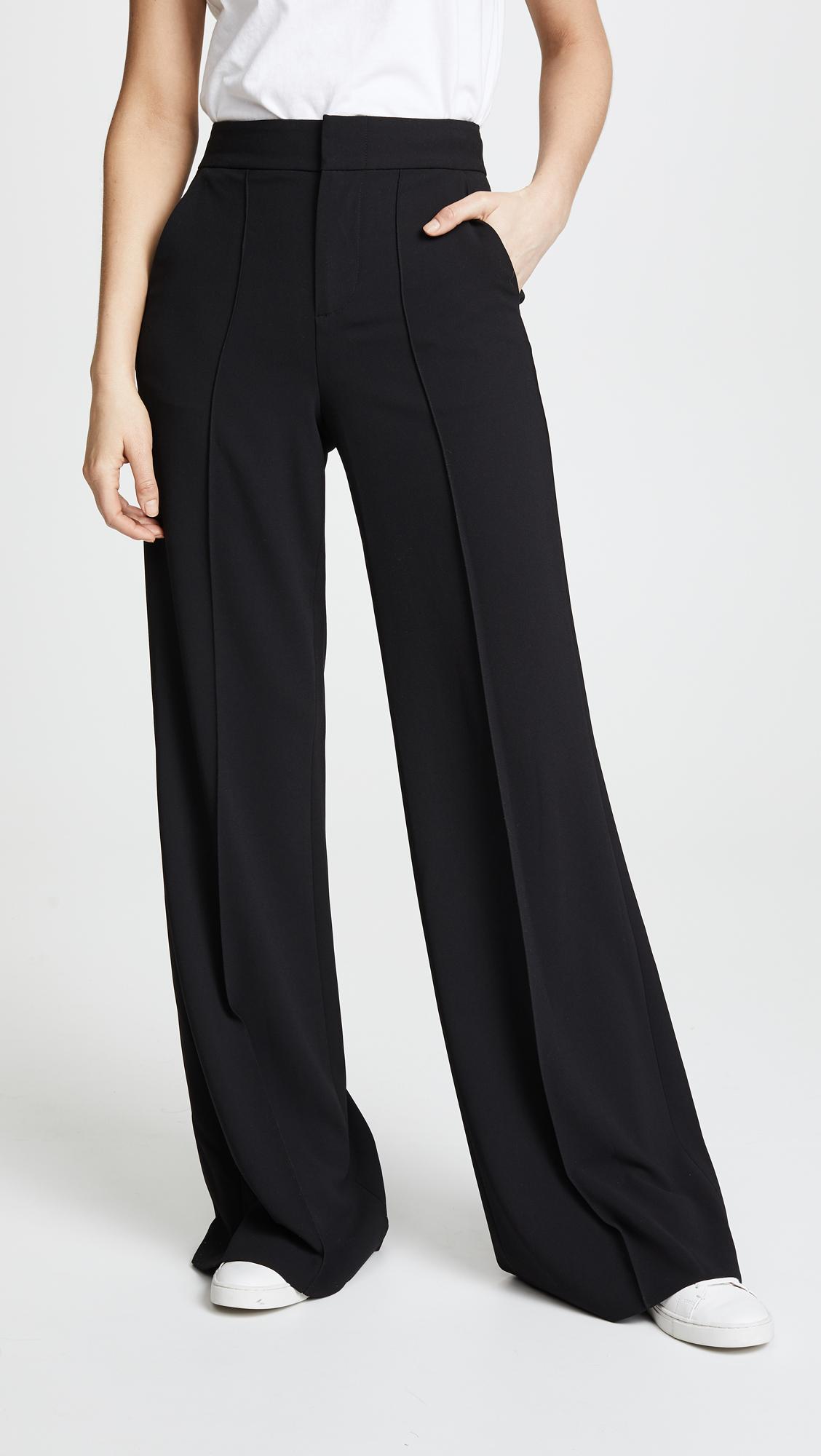 Dylan High Waisted Leg Pants by ALICE+OLIVIA
