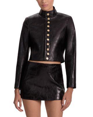 Emerson Faux Leather Jacket by ALICE+OLIVIA