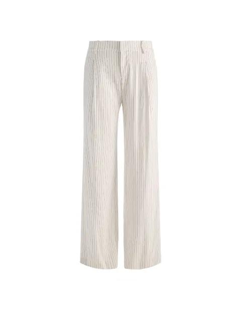 Eric stripe-pattern trousers by ALICE+OLIVIA
