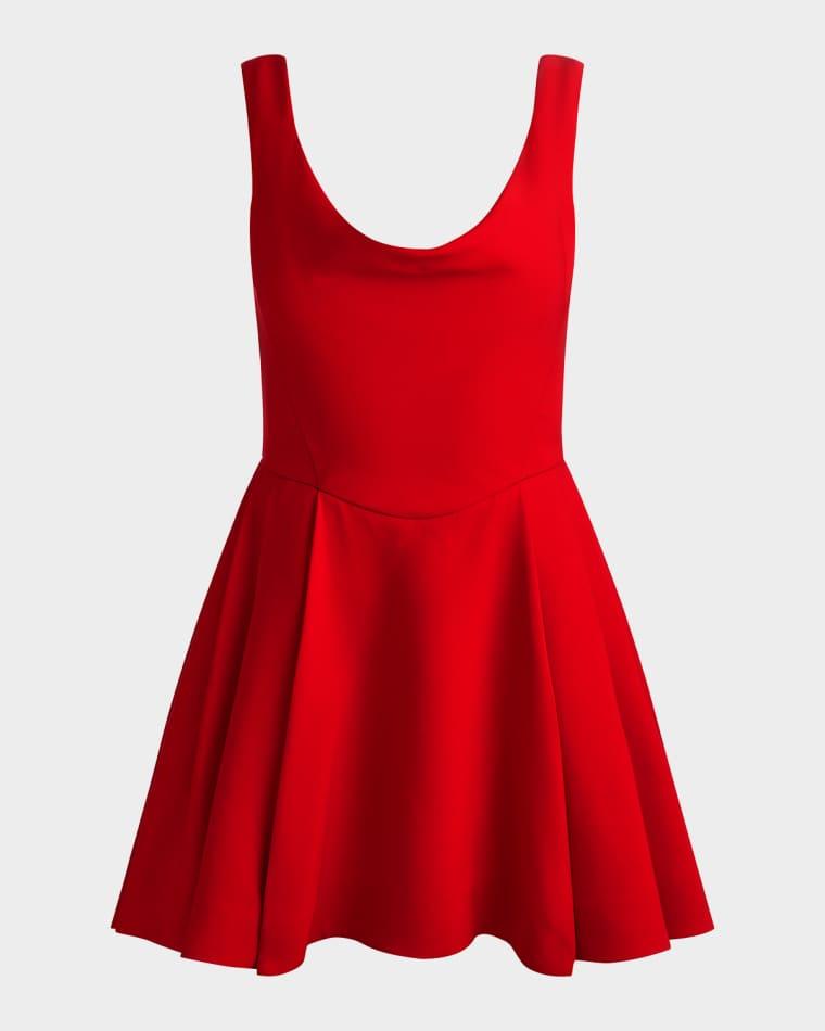 Estrella Draped Mini Dress by ALICE+OLIVIA