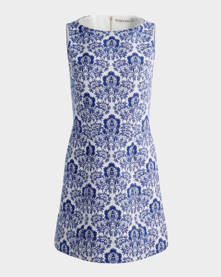 Eva Structured Mini Dress by ALICE+OLIVIA