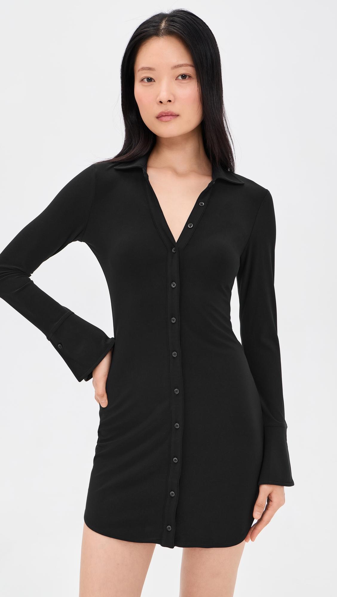 Freya Button Down Dress by ALICE+OLIVIA