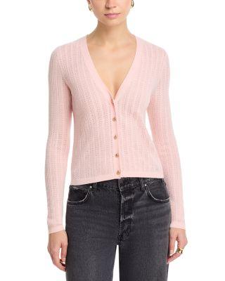 Gwen Slim V Neck Cardigan by ALICE+OLIVIA