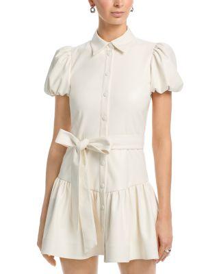 Henrietta Faux Leather Dress by ALICE+OLIVIA