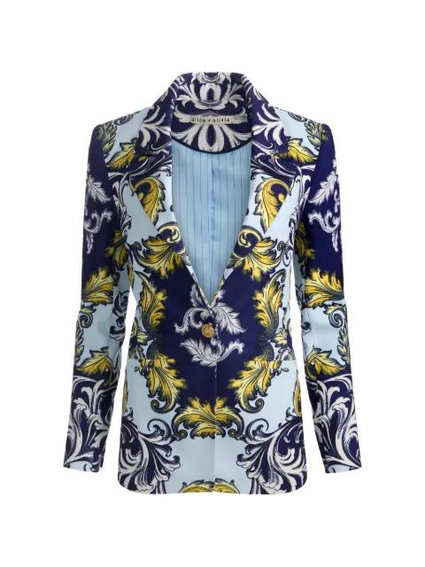Hope print blazer by ALICE+OLIVIA
