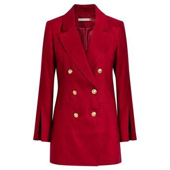 J CAMPBELL DBL BREASTED BLAZER by ALICE+OLIVIA