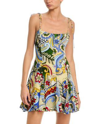 Jeanette Tie Shoulder Dress by ALICE+OLIVIA