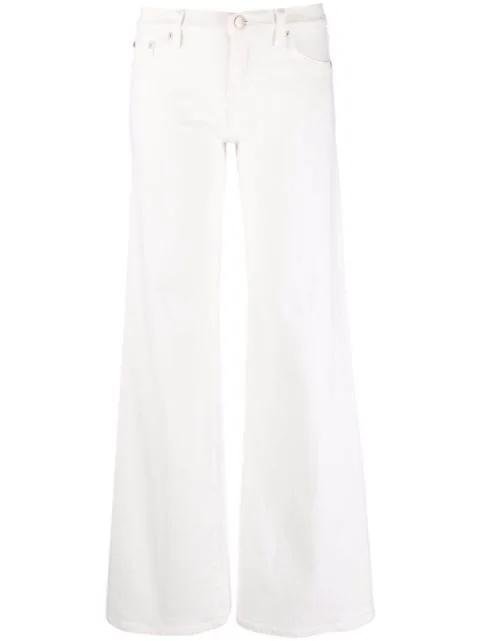 Jenny low-rise flared jeans by ALICE+OLIVIA