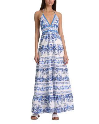 Karolina Smocked Waist Dress by ALICE+OLIVIA