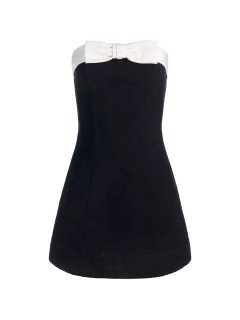 Katya bow playsuit by ALICE+OLIVIA