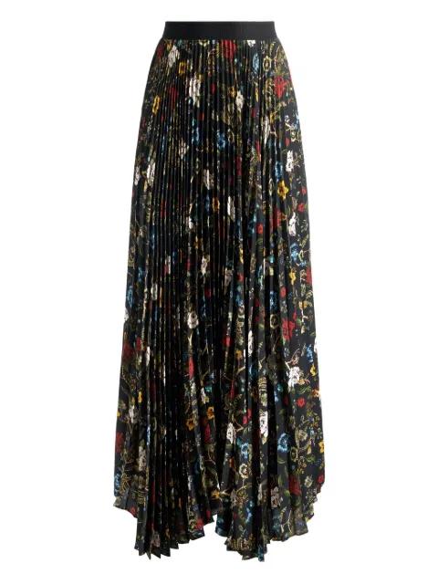 Katz pleated maxi skirt by ALICE+OLIVIA