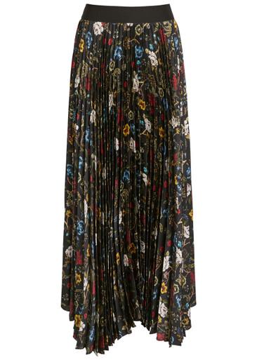 Katzz floral-print satin maxi skirt by ALICE+OLIVIA Katzz floral-print satin maxi skirt by ALICE+OLIVIA
