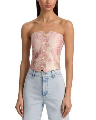 Kelcey Strapless Top by ALICE+OLIVIA