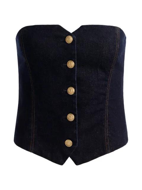 Kelcey strapless vest by ALICE+OLIVIA
