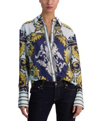Lane Button Front Shirt by ALICE+OLIVIA