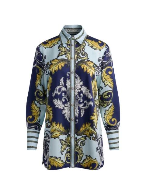 Lane baroque-print shirt by ALICE+OLIVIA