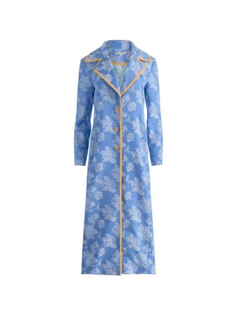 Levine floral-print coat by ALICE+OLIVIA