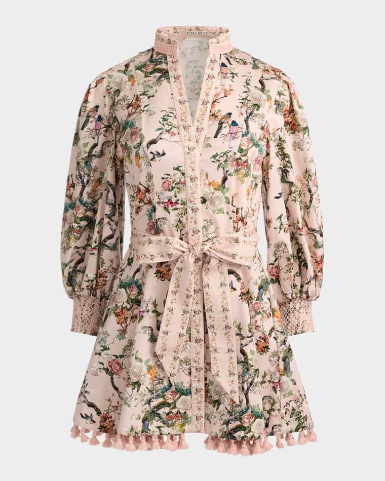 Lucy Belted Mini Shirtdress by ALICE+OLIVIA
