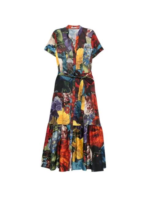Lucy tie midi dress by ALICE+OLIVIA