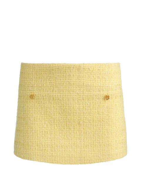 Mace button-embellishment shorts by ALICE+OLIVIA