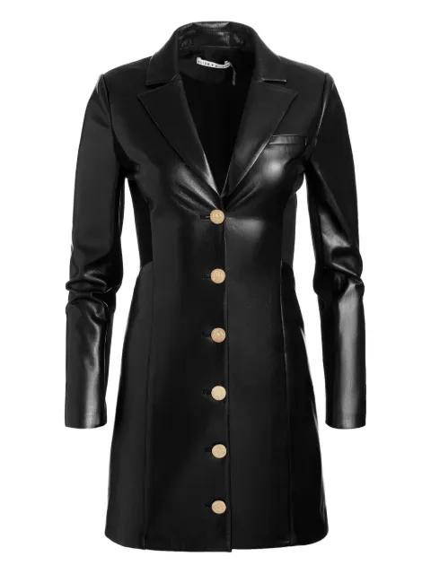 Michelle button-front mini dress by ALICE+OLIVIA