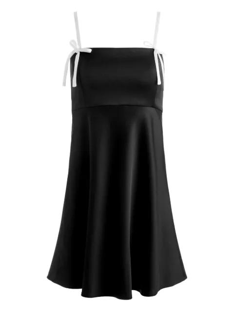 Morgan bow-detail mini dress by ALICE+OLIVIA