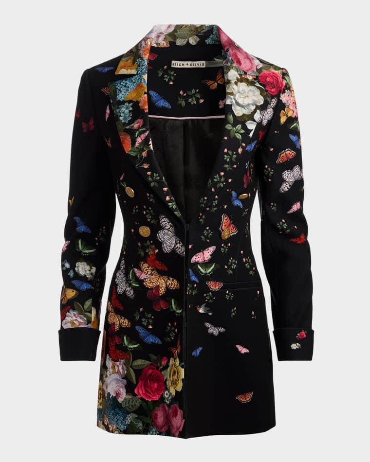 Mya Longline Blazer by ALICE+OLIVIA
