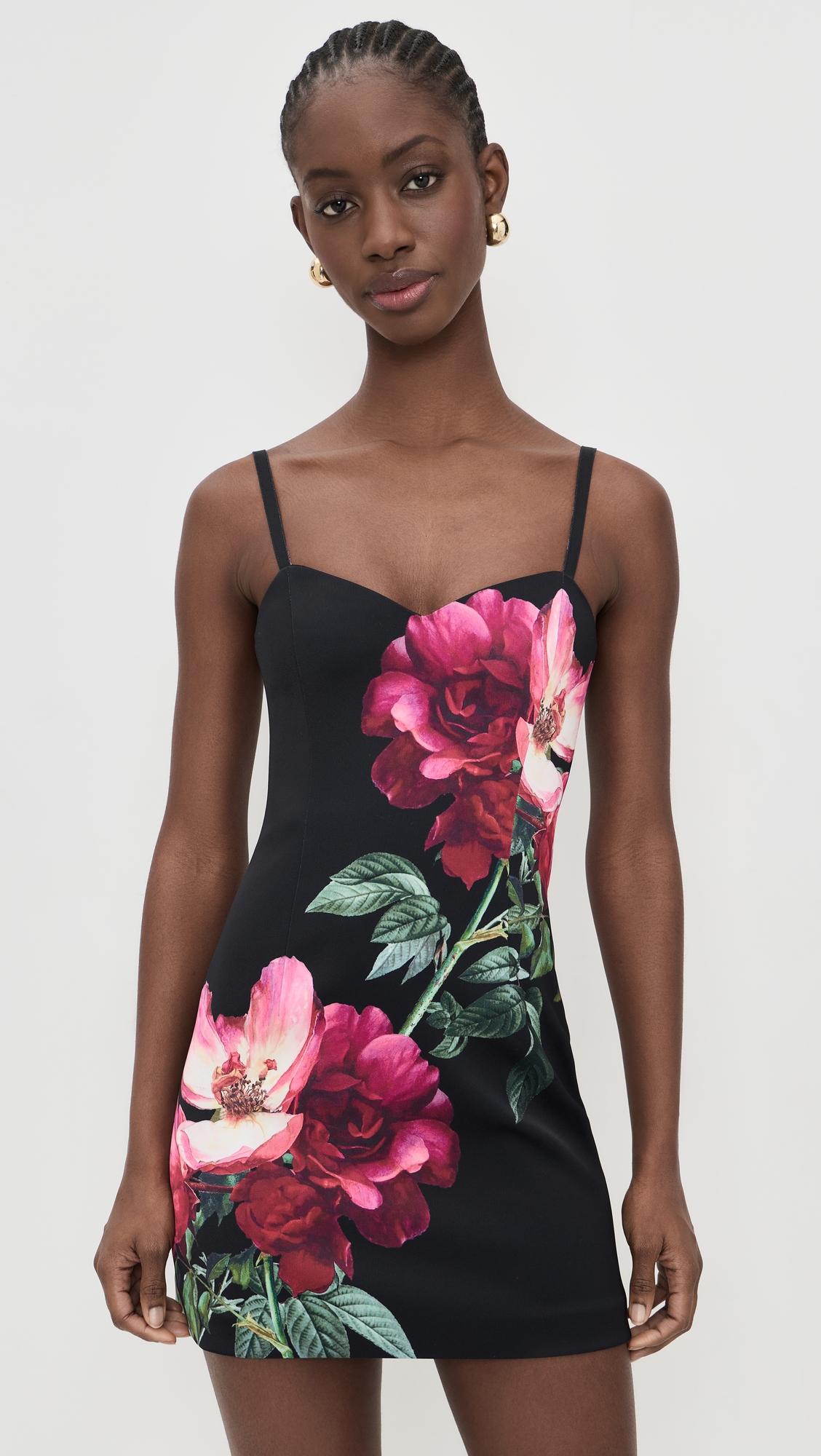 Nina Sweetheart Spaghetti Strap Mini Dress by ALICE+OLIVIA