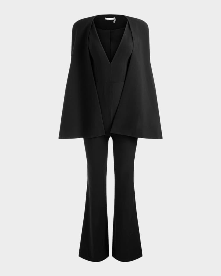 Nova Cape Jumpsuit by ALICE+OLIVIA
