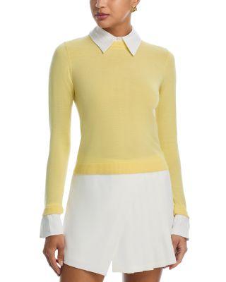 Porla Collared Sweater by ALICE+OLIVIA