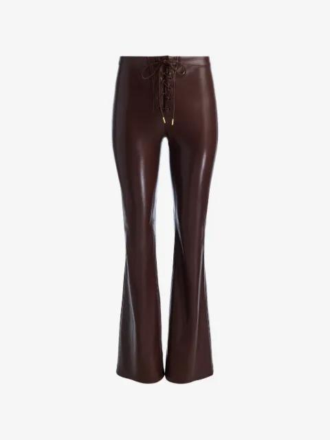 Ravyn lace-up bootcut trousers by ALICE+OLIVIA