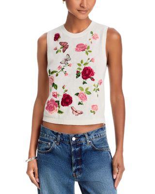 Reva Embroidered Top by ALICE+OLIVIA