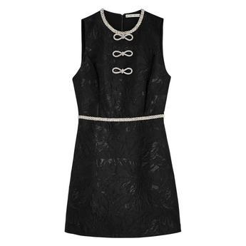 SD ELLIS EMBL BOW S MINI DRESS by ALICE+OLIVIA