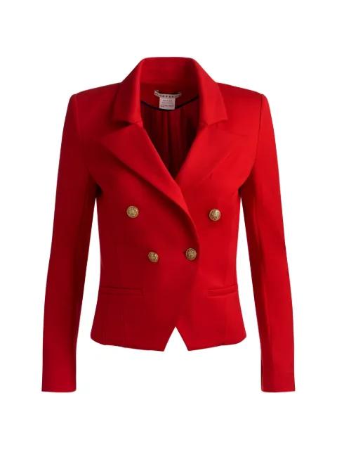 Sable double-breasted cropped blazer by ALICE+OLIVIA