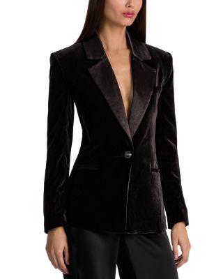 Silas Slim Blazer by ALICE+OLIVIA