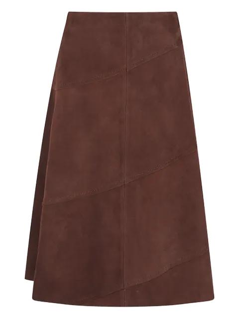Sosie suede skirt by ALICE+OLIVIA