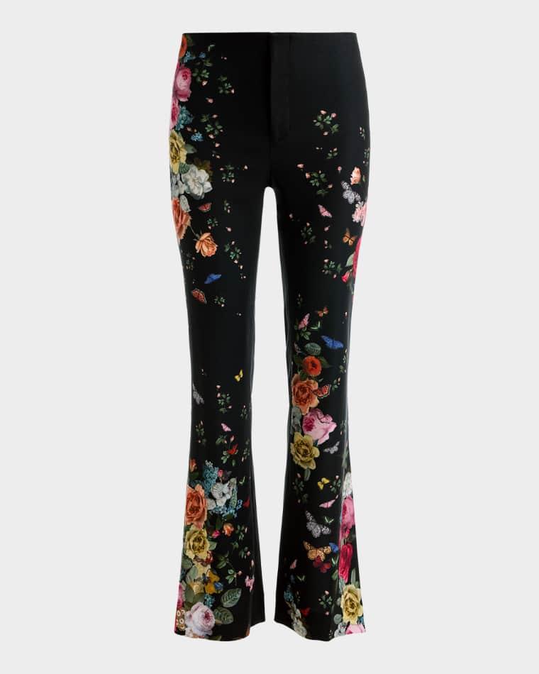 Teeny Fit-and-Flare Pants by ALICE+OLIVIA