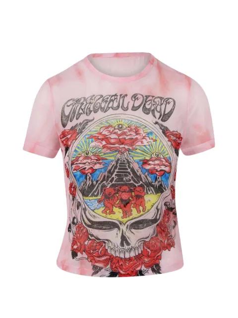 Tess tee A+O x Grateful Dead tie-dye T-shirt by ALICE+OLIVIA