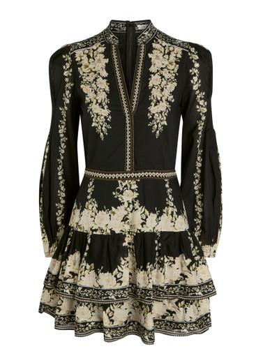 Valencia floral-print cotton mini dress by ALICE+OLIVIA