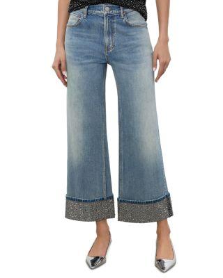 Weezy High Rise Ankle Jeans in Sierra Lig by ALICE+OLIVIA