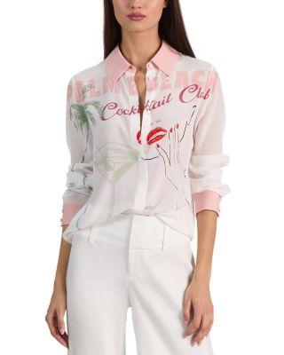 Willa Cocktail Club Blouse by ALICE+OLIVIA