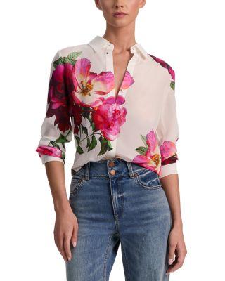 Willa Placket Top by ALICE+OLIVIA