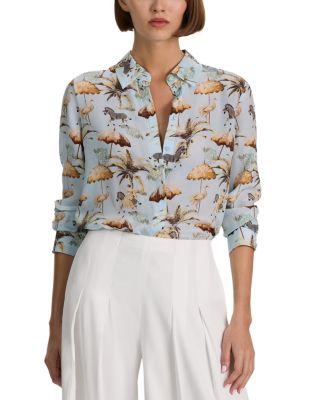 Willa Silk Shirt by ALICE+OLIVIA