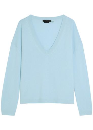Williams v-neck cashmere-blend jumper by ALICE+OLIVIA