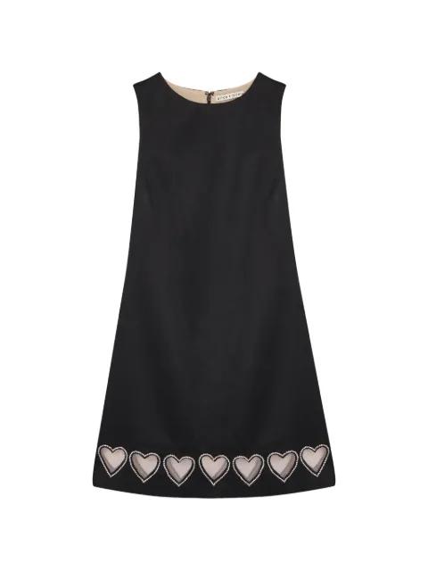 crystal-embellished heart-cut-out dress by ALICE+OLIVIA