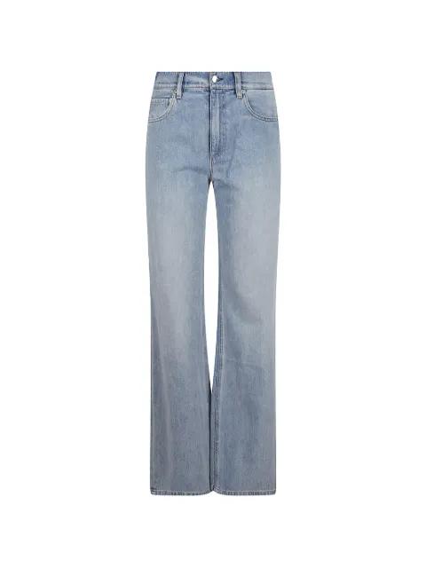 faded-wash wide-leg jeans by ALICE+OLIVIA
