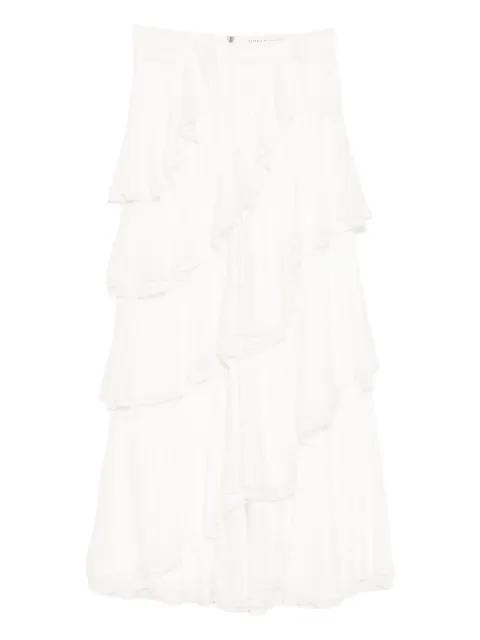 floral-lace detailing trousers by ALICE+OLIVIA